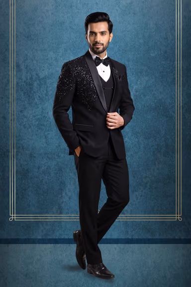 Black Kingly Event & Party Suit — view 3 of 3