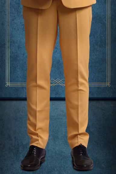 Polyster Mustard Yellow Suit — view 3 of 6