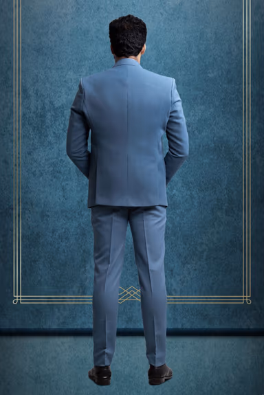 Polyster Pacific Blue Suit — view 4 of 6