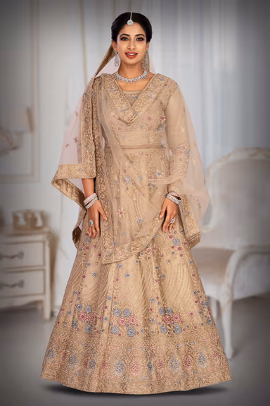 Chikku Colour Lehenga — view 2 of 6