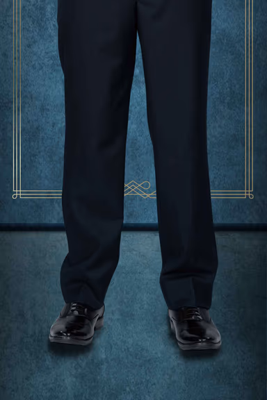 3 Pcs Imported Terry Rayon In Black 2Pc Suit — view 4 of 6