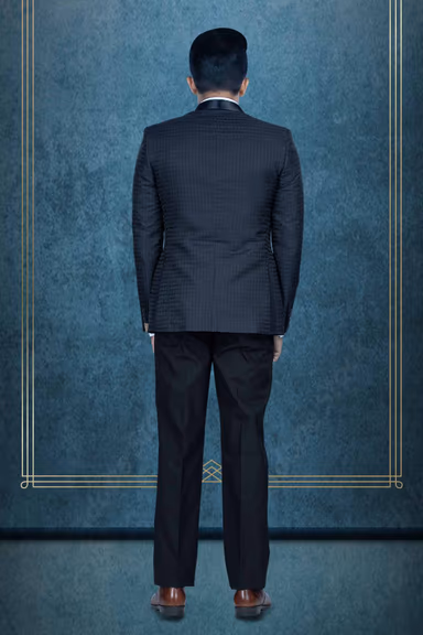 2 Pcs Polyester In Dark Blue 2Pc Suit — view 5 of 6