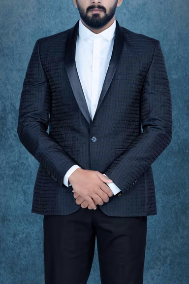 2 Pcs Polyester In Dark Blue 2Pc Suit — view 6 of 6
