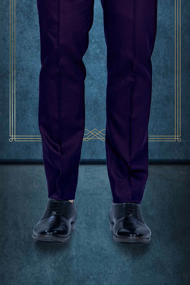 2 Pcs Rayon Spandex Terry In Violet 2Pc Suit — view 6 of 7