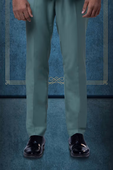 3 Pcs Suiting In Moss Green 3Pc Suit — view 6 of 7