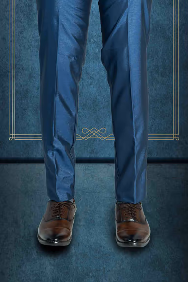 Polyster mid night Blue 3Pc Suit — view 6 of 7