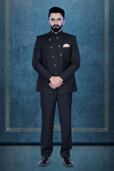 Black Jodhpuri — view 1 of 6