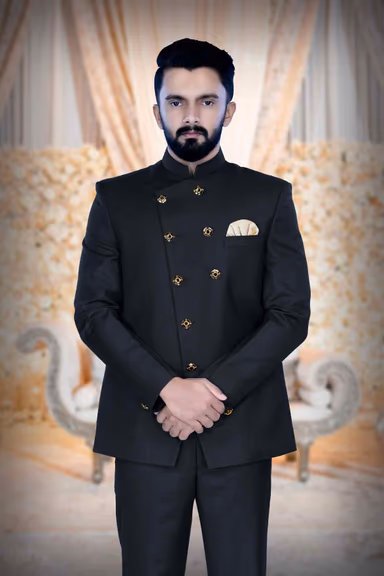 Black Jodhpuri — view 2 of 6