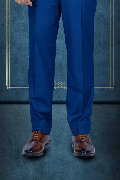 Mat Deep Blue Jodhpuri Using Terry Ryon — view 3 of 5