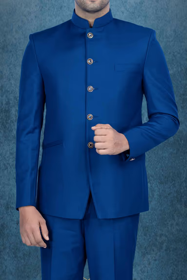 Mat Deep Blue Jodhpuri Using Terry Ryon — view 5 of 5