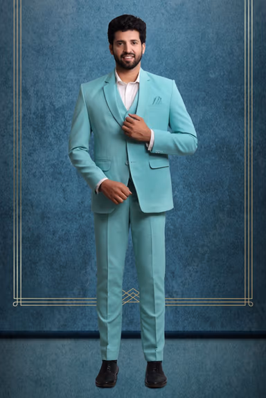 Polyster Robin Blue Suit — view 1 of 6