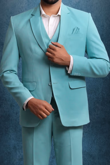 Polyster Robin Blue Suit — view 5 of 6