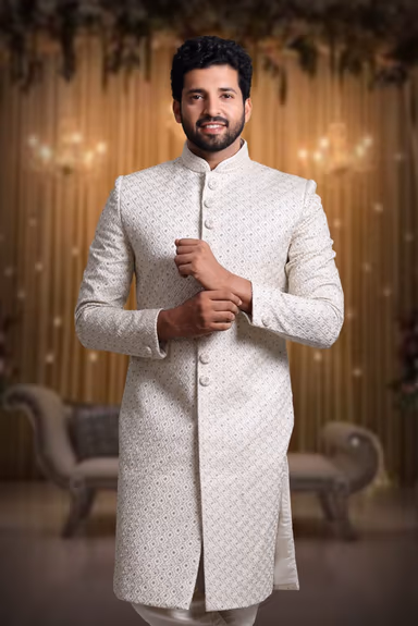 Splendid Classic Sherwani — view 2 of 5