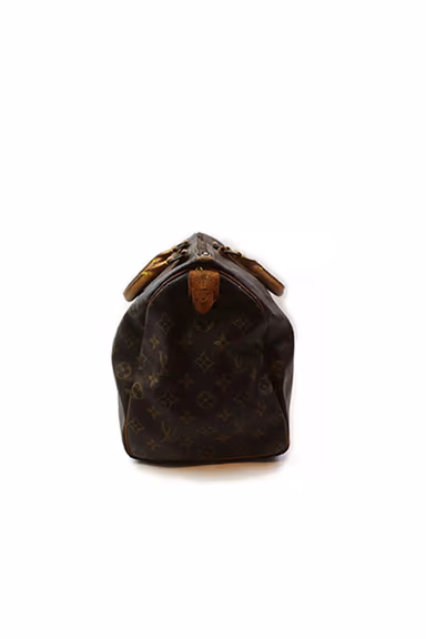 Louis Vuitton Speedy 35 Monogram Canvas Boston Bag with Charm — view 6 of 6