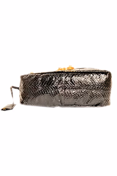 Prada  Crystal Gold-Embellished Noir Clutch Shoulder Bag — view 6 of 7