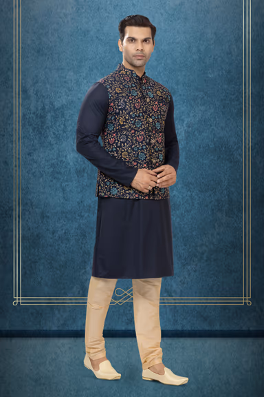 Lavish Kurta Modi Jacket Set — view 2 of 6
