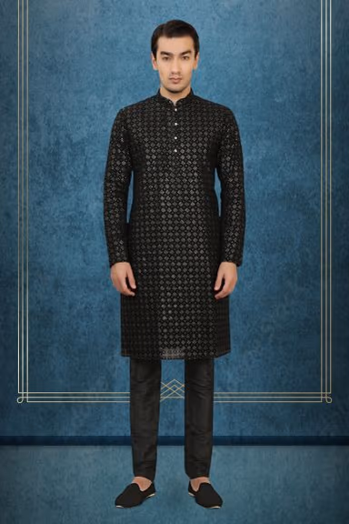 Stylish Sangeet Kurta — view 1 of 6