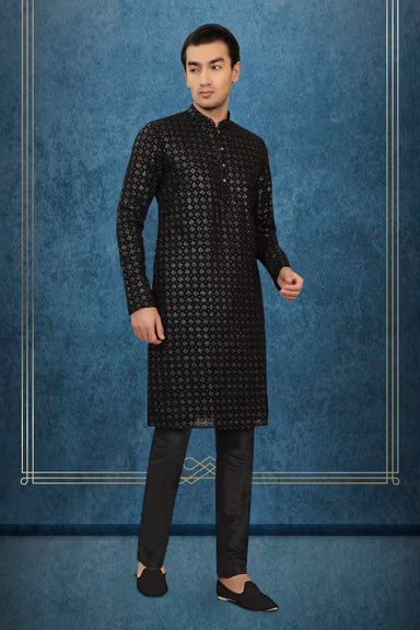 Stylish Sangeet Kurta — view 2 of 6