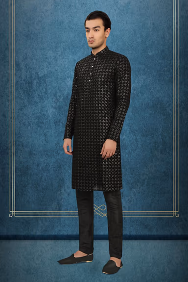 Stylish Sangeet Kurta — view 3 of 6