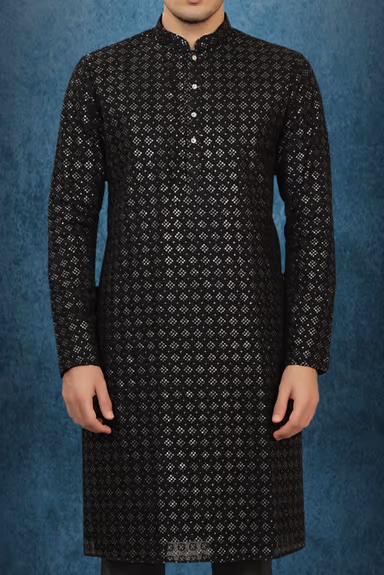 Stylish Sangeet Kurta — view 4 of 6