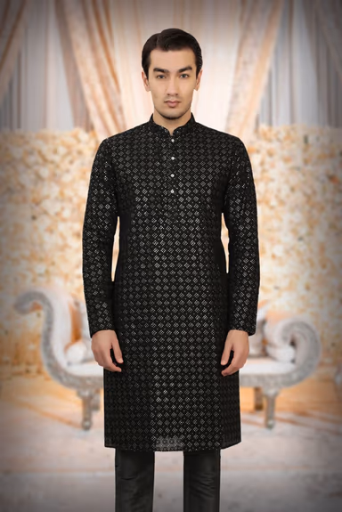 Stylish Sangeet Kurta — view 6 of 6