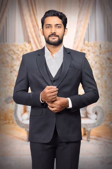 3 Piece Black Suit — view 6 of 6