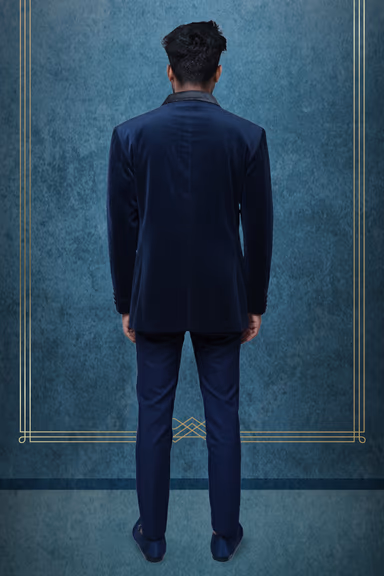 Sequenced velevet blazer for mens — view 4 of 4