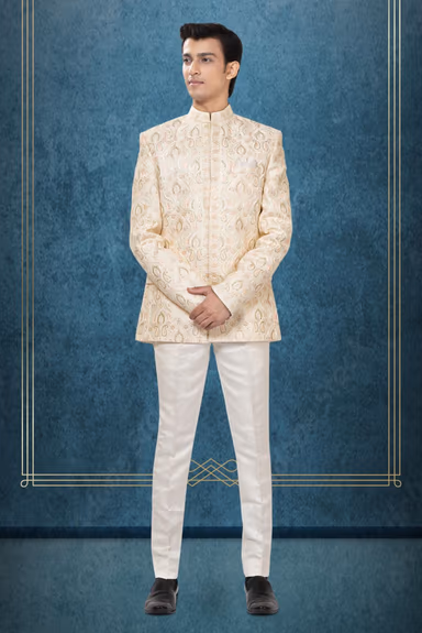 Noble Jodhpuri Suit — view 1 of 6