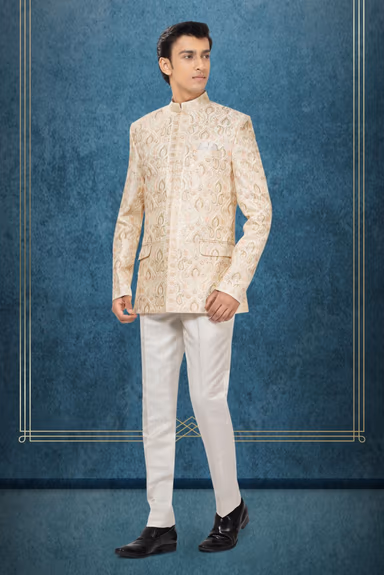 Noble Jodhpuri Suit — view 3 of 6