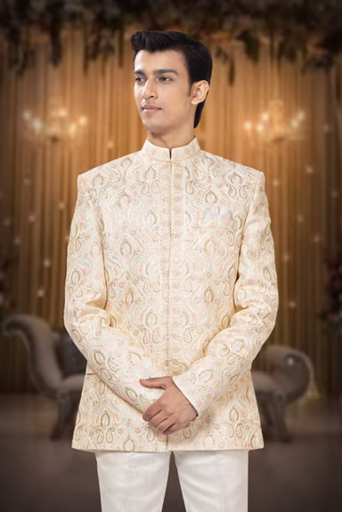 Noble Jodhpuri Suit — view 6 of 6