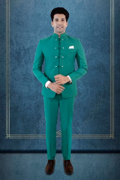 Sea Green Jodhpuri — view 1 of 6