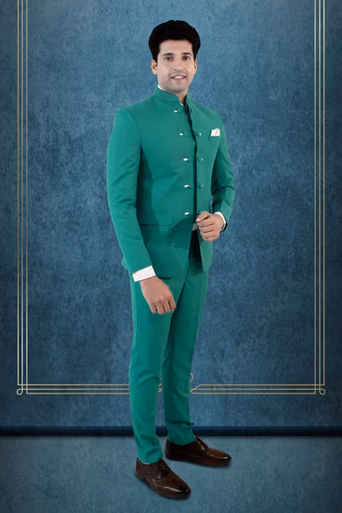 Sea Green Jodhpuri — view 2 of 6