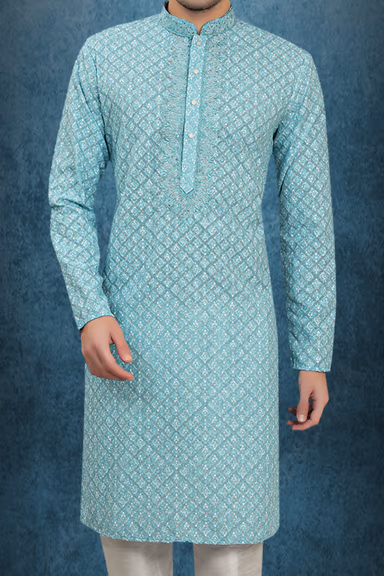 Charming Sangeet Kurta Pyjama — view 4 of 5