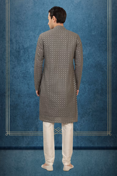 Exquisite Sangeet Kurta Pyjama — view 5 of 6