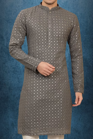 Exquisite Sangeet Kurta Pyjama — view 4 of 6