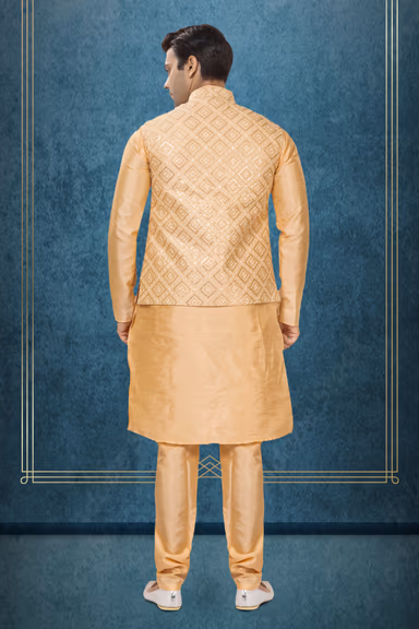 Radiant Kurta Modi Jacket Set — view 4 of 6
