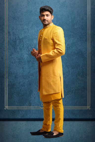 Divine Jacket Sherwani — view 2 of 5