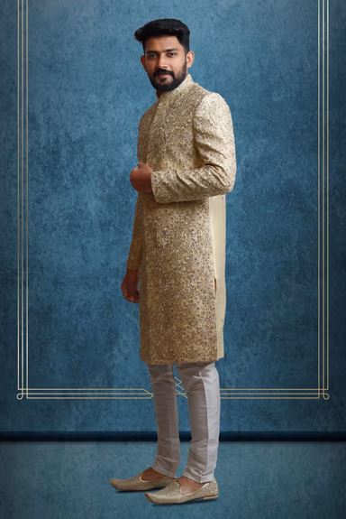 Grand Designer Sherwani — view 4 of 7