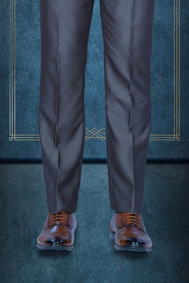 2 Pc Terry Rayon In Grey Suit — view 7 of 7