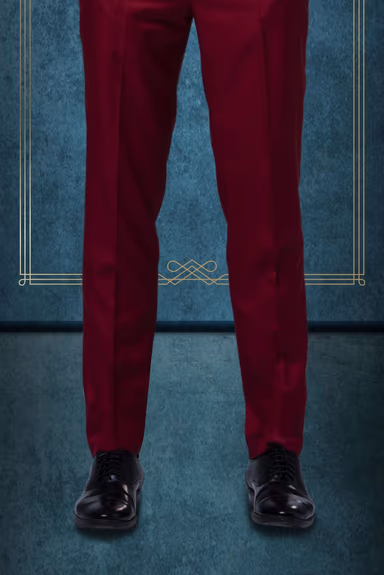 3 Pcs Suiting In Red 3Pc Suit — view 6 of 7