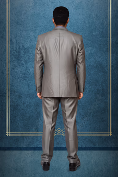 Charcoal Grey Suit with a peak lapel — view 3 of 3