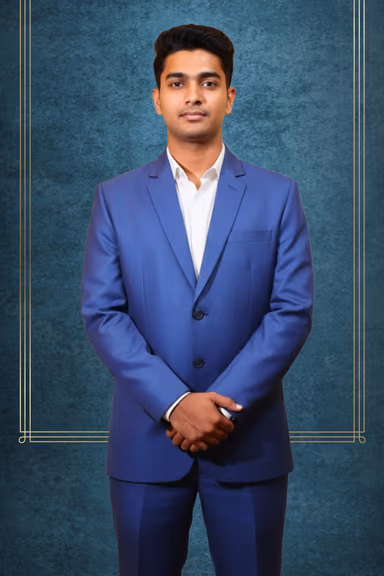 Royal Blue Classic Two-Piece Suit — view 2 of 2