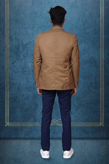 Coffee brown blazer — view 3 of 3