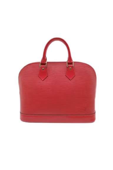 Louis Vuitton Alma Shoulder Bag Medium Blue Leather — view 7 of 7