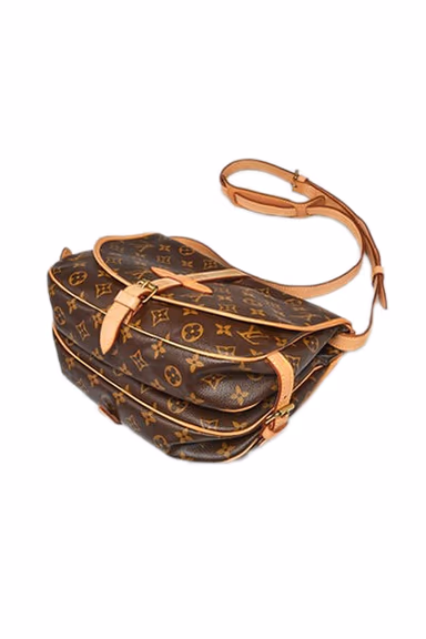 Louis Vuitton Monogram Canvas Samur 35 Brown Crossbody Bag — view 6 of 7