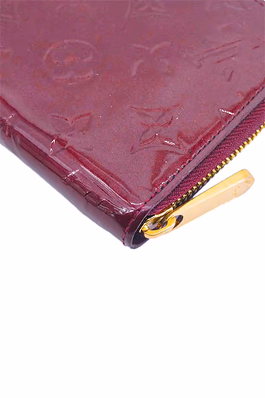 Louis Vuitton Monogram Vernis Zippy Wallet Amarante — view 7 of 9