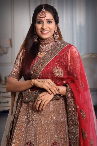 Chiku sequins & embroidery work lehenga — view 1 of 5