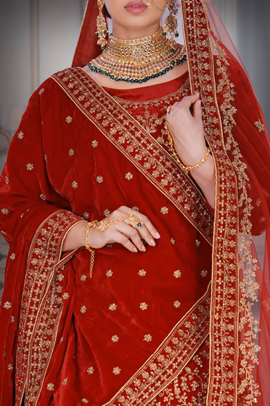 Maroon Lehenga — view 4 of 6