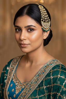 Gorgeous Festive Season Necklace Set That Combines Traditional Artistry With A Modern Elegant Touch — view 2 of 2