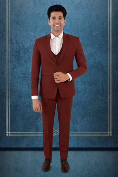 Brick red Suit — view 1 of 7